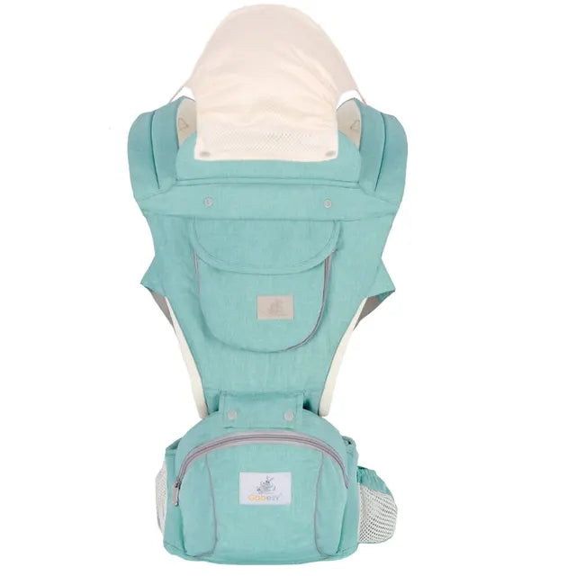 Lightly-shop™ Newborn Ergonomic Baby Carrier Backpack with sun cover