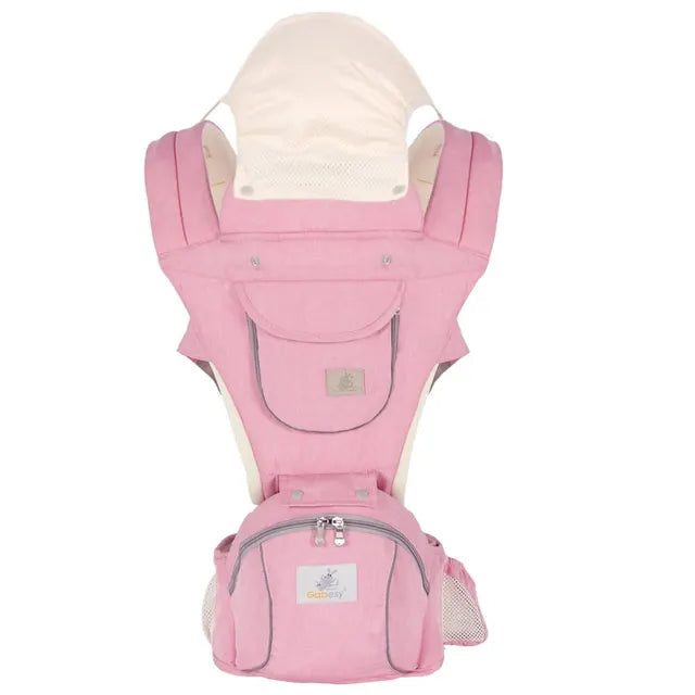 Lightly-shop™ Newborn Ergonomic Baby Carrier Backpack with sun cover