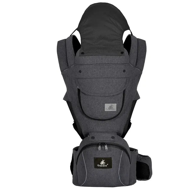 Lightly-shop™ Newborn Ergonomic Baby Carrier Backpack with sun cover