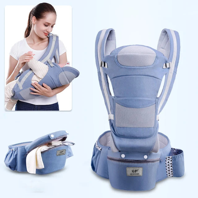 Lightly-shop™ Newborn Ergonomic Baby Carrier Backpack 1